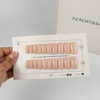 Polka Chic press-on nail set of 20 in standard sizes