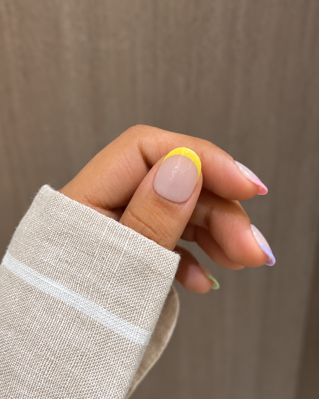Color Bliss reusable press-on nails for an at-home manicure