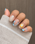 Sunny Beach press-on nails, exclusive reusable nail set