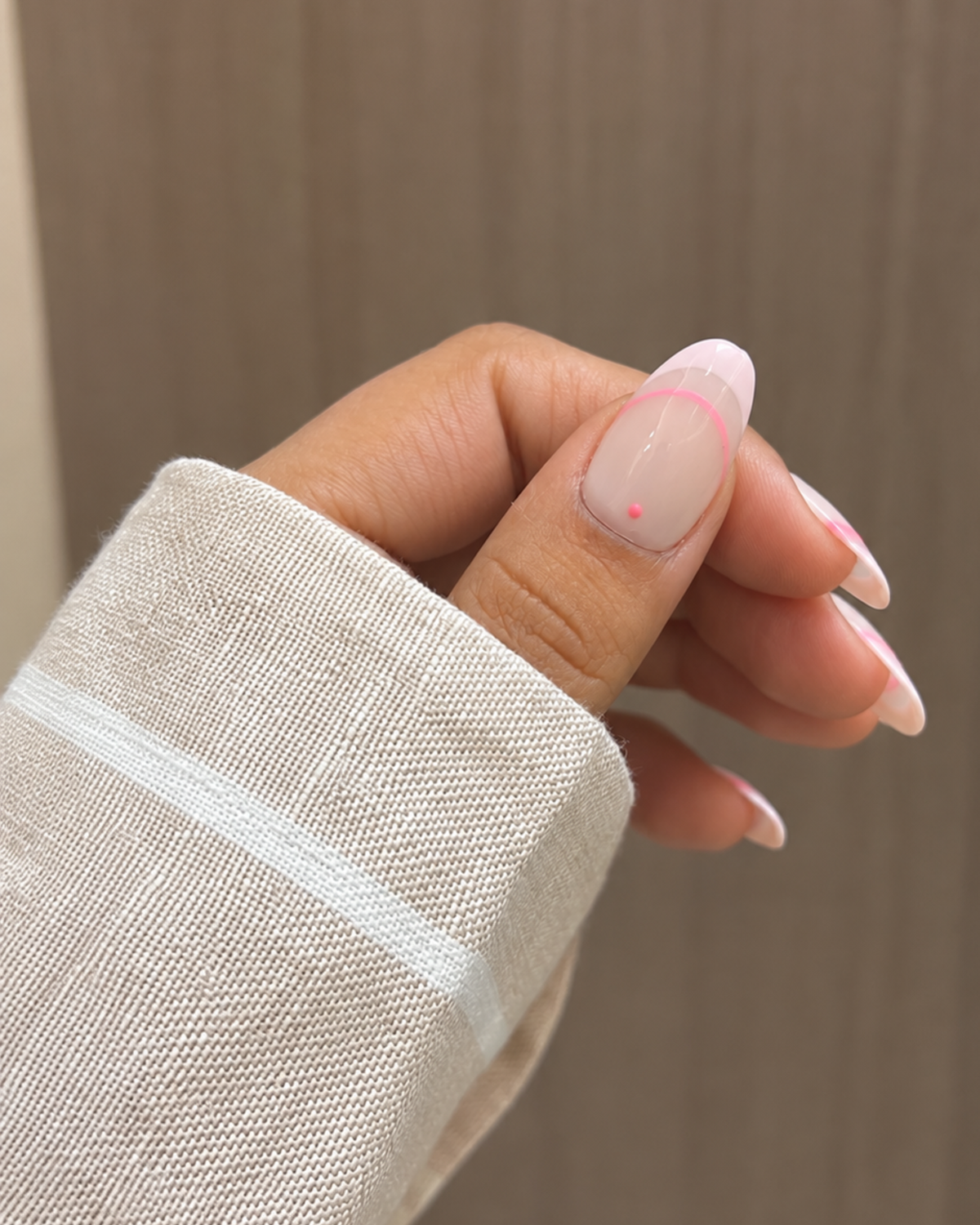 Matcha PINK Nails
