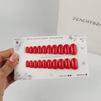Passion false nails, classic press-on design