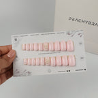 Pearl Pride reusable press-on nails for an at-home manicure
