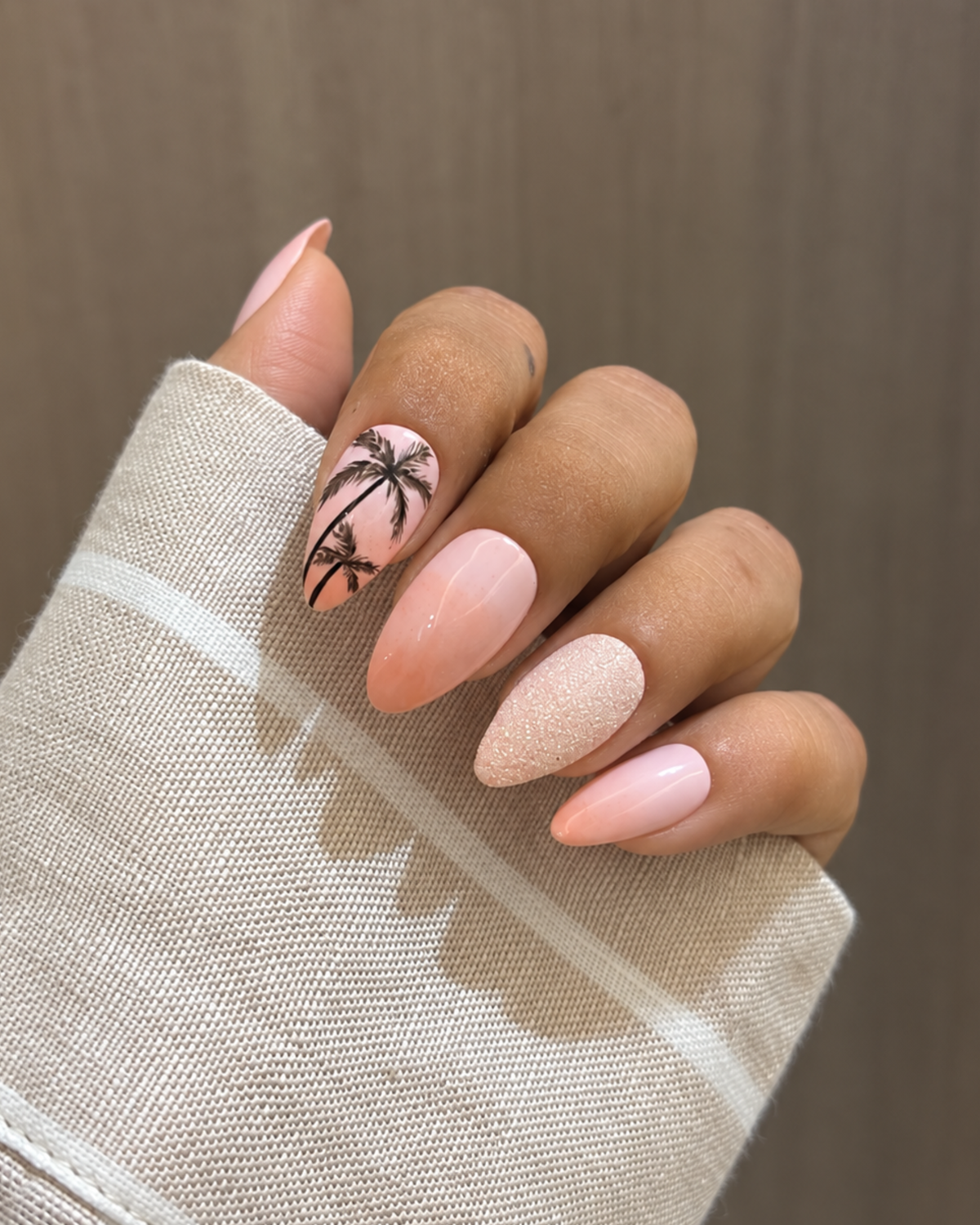 Pink Lagoon Nails