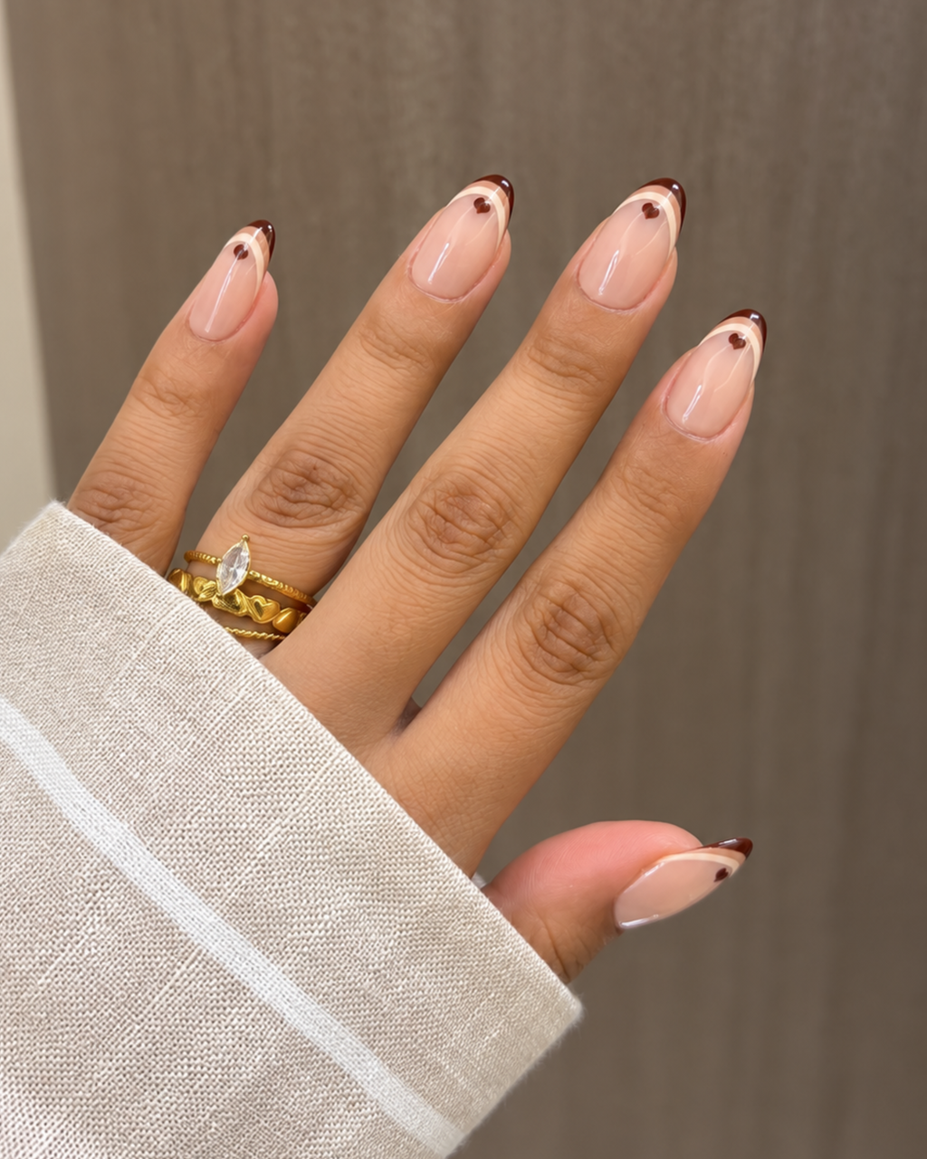 Coco Love press-on nail set of 20 in standard sizes