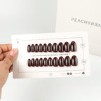 Obsessed press-on nail set of 20 in standard sizes