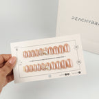 Hailey Luxe false nails, exclusive press-on design