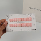 Pearl Delite reusable press-on nails for an at-home manicure