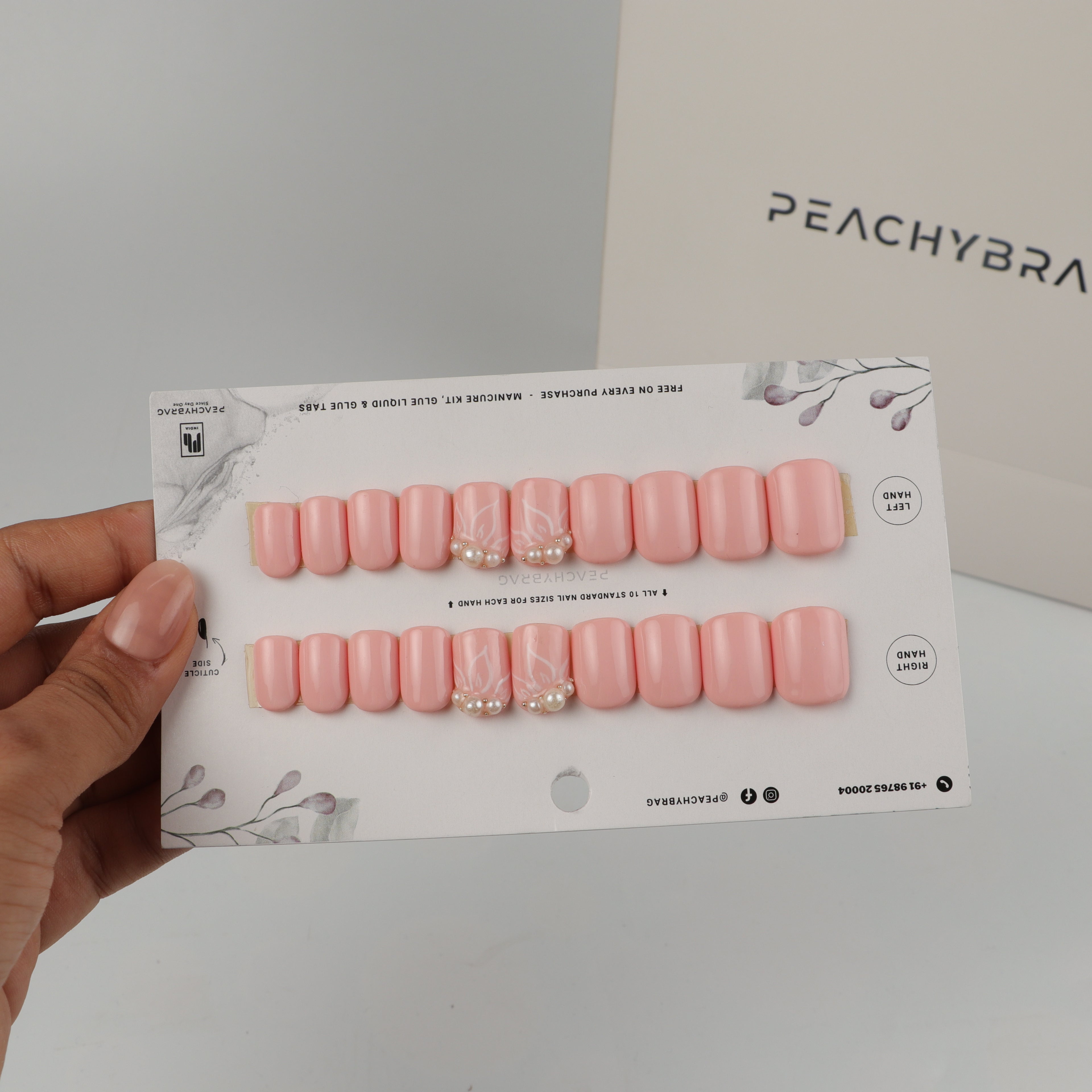 Pearl Delite 4Designer Nails