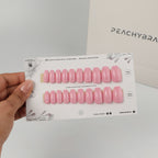 Glam Girl press-on nails, classic reusable nail set