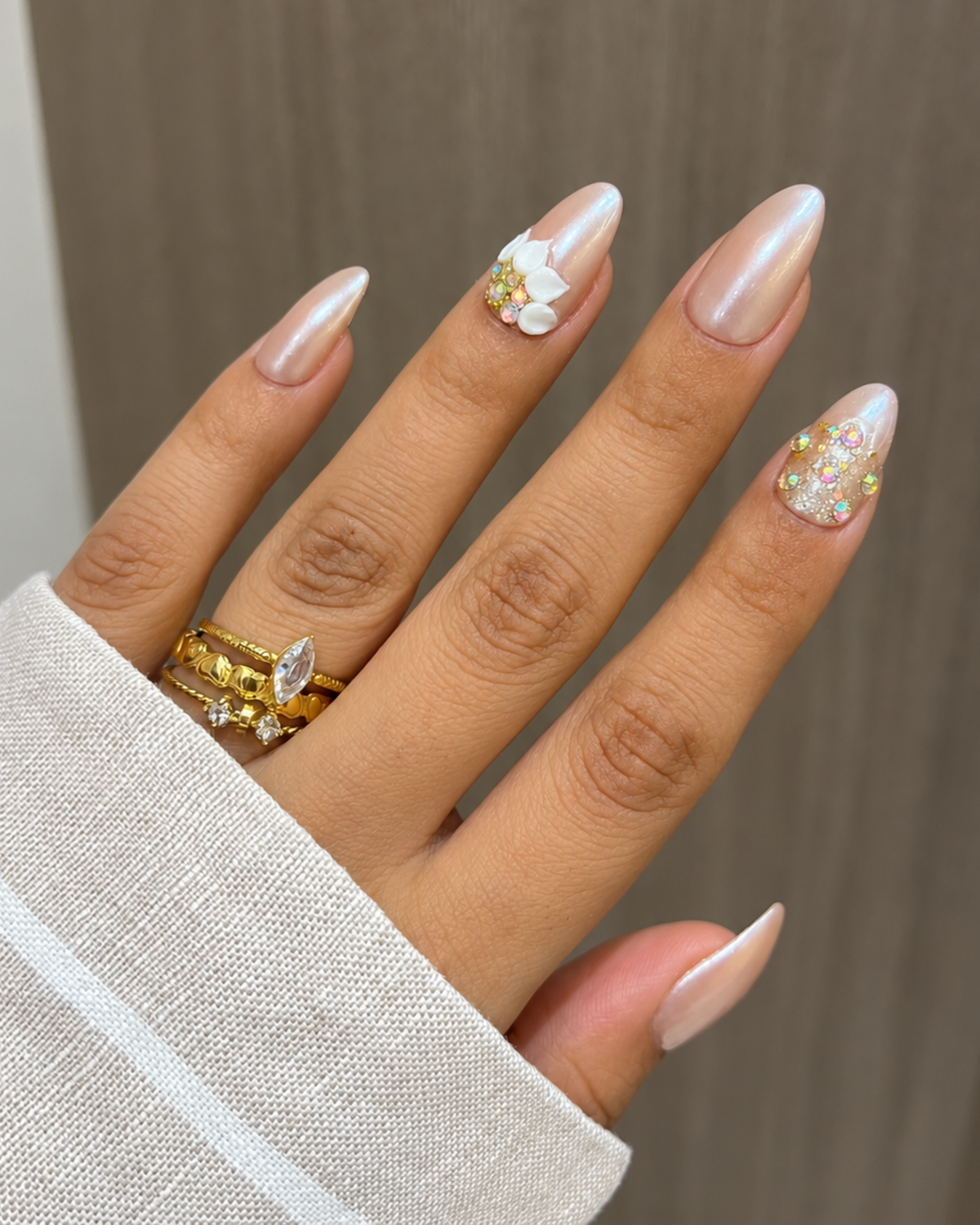 Hailey Luxe press-on nail set of 20 in standard sizes