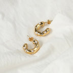Sparkling Hoop Earrings