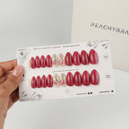Lily Embrace reusable press-on nails for an at-home manicure