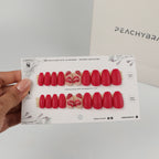 Hot Kiss reusable press-on nails for an at-home manicure