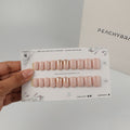 SparkleLand Gold press-on nails, designer reusable nail set