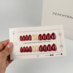Intimate & Bling press-on nails in almond, coffin, oval, round and square shapes