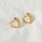 Mist Heart Earrings