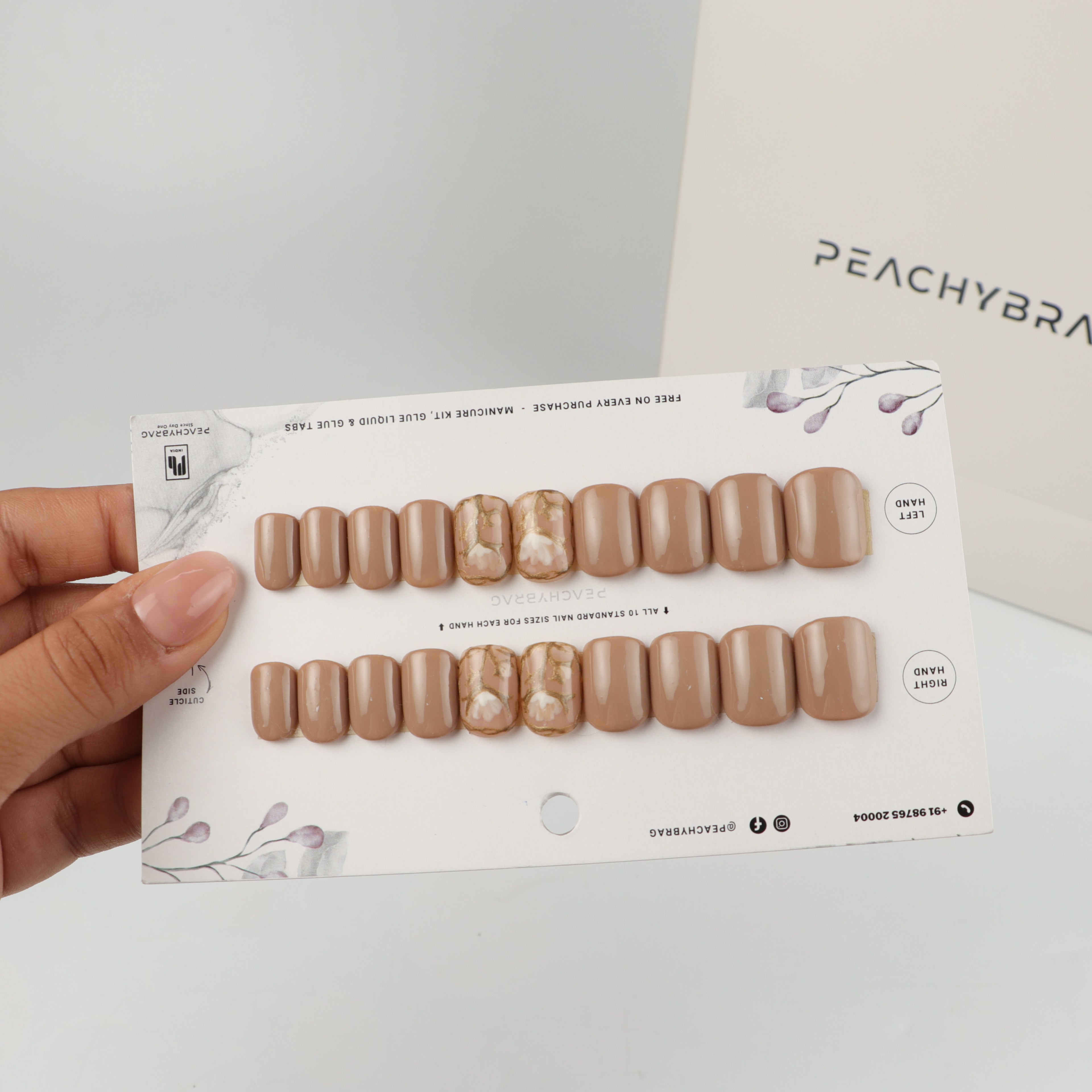 Vintage Rose NUDE 4Designer Nails