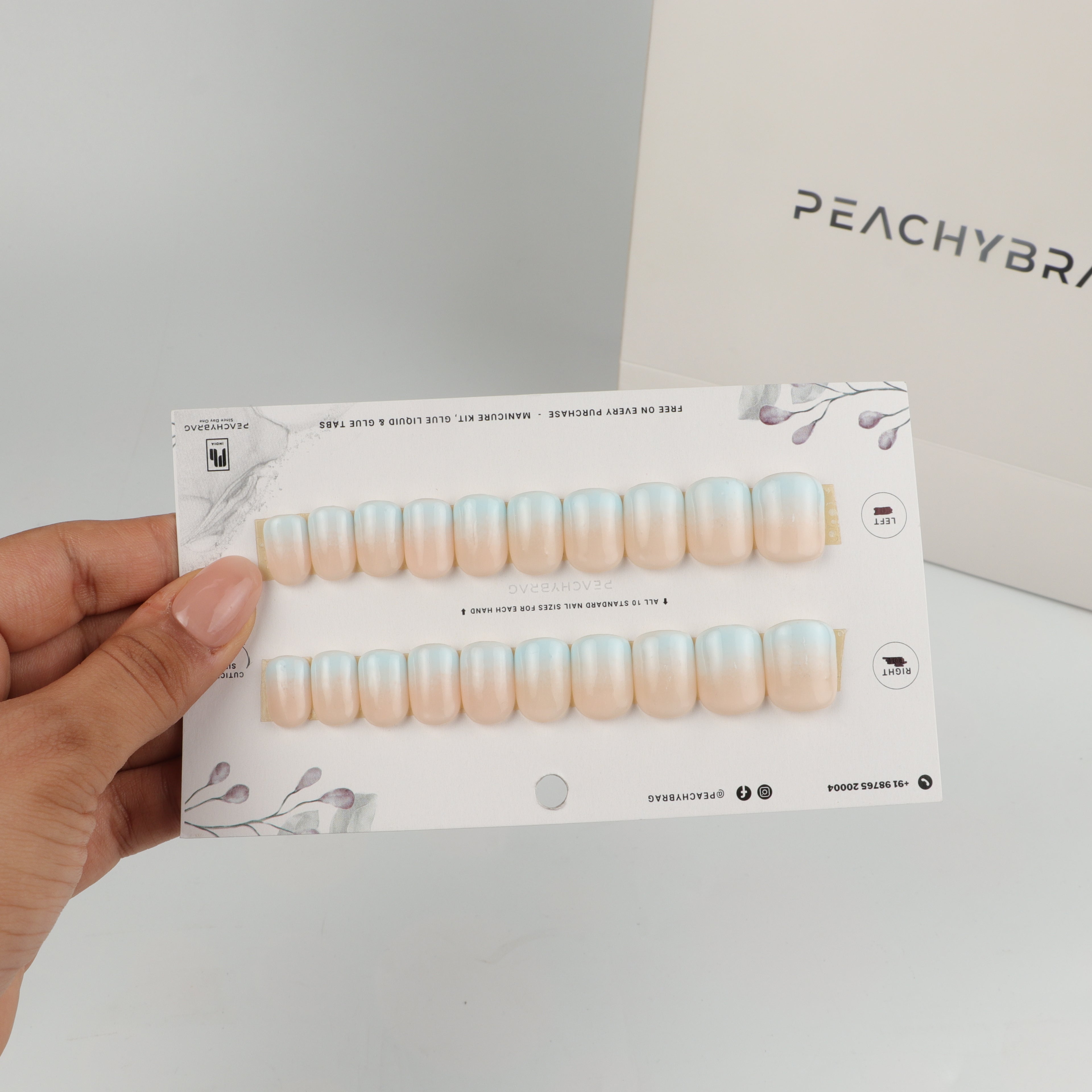 Breeze Ombre Nails