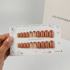 Coco Love false nails, designer press-on design