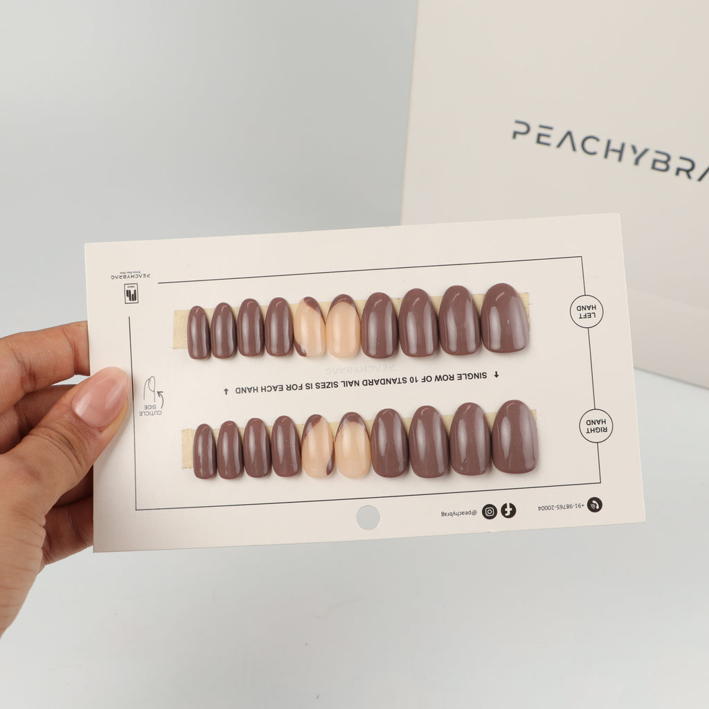 Choco Wave 4Designer Nails