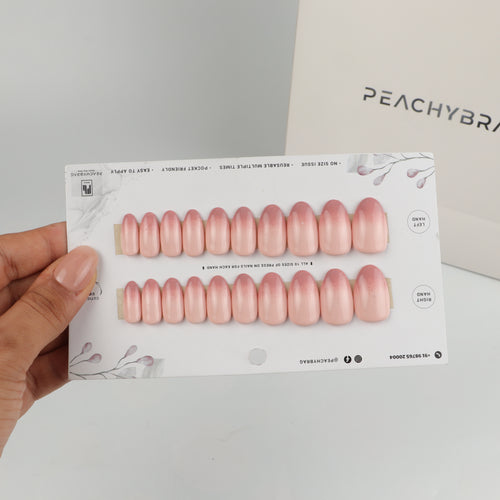 Barbie Ombre Nails