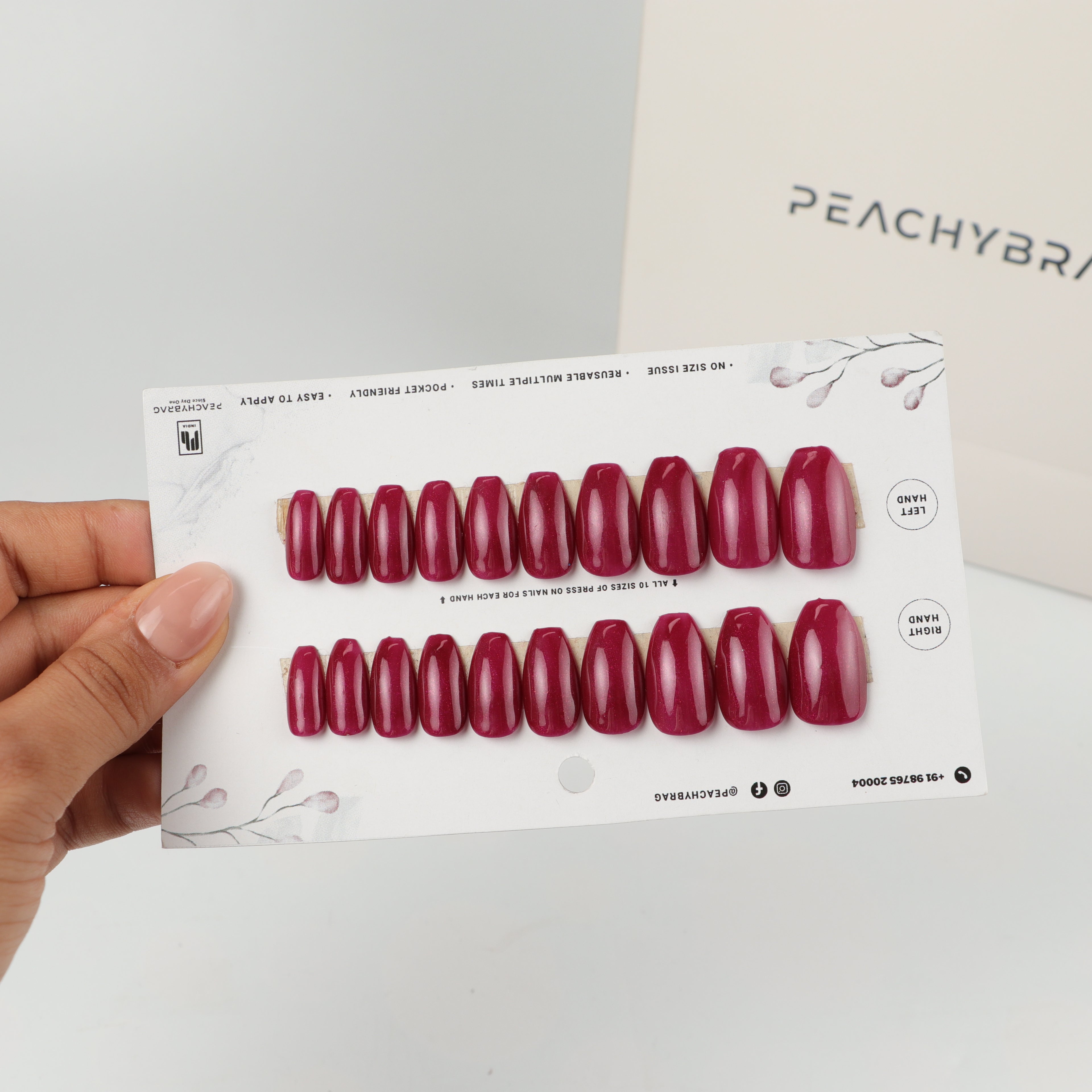 Merry Wine Nails