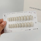 Fairy Glitter reusable press-on nails for an at-home manicure