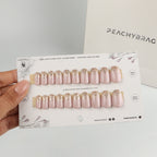 SparkLand Lilac press-on nail set of 20 in standard sizes