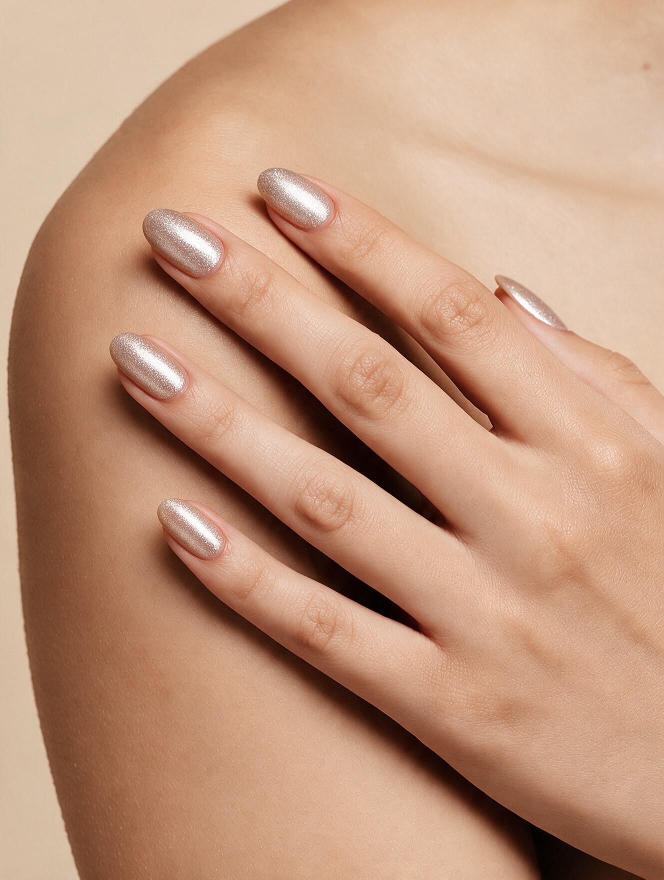 Champagne Nails