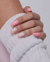Pink Orchid Nails