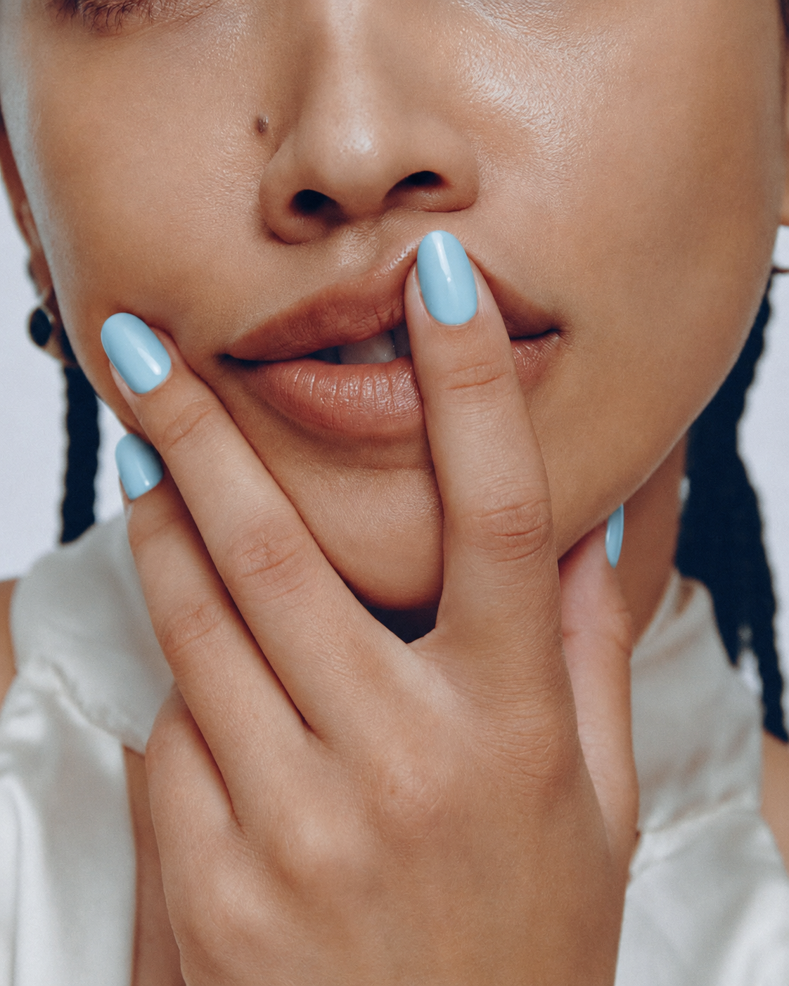 Bliss Blue Nails