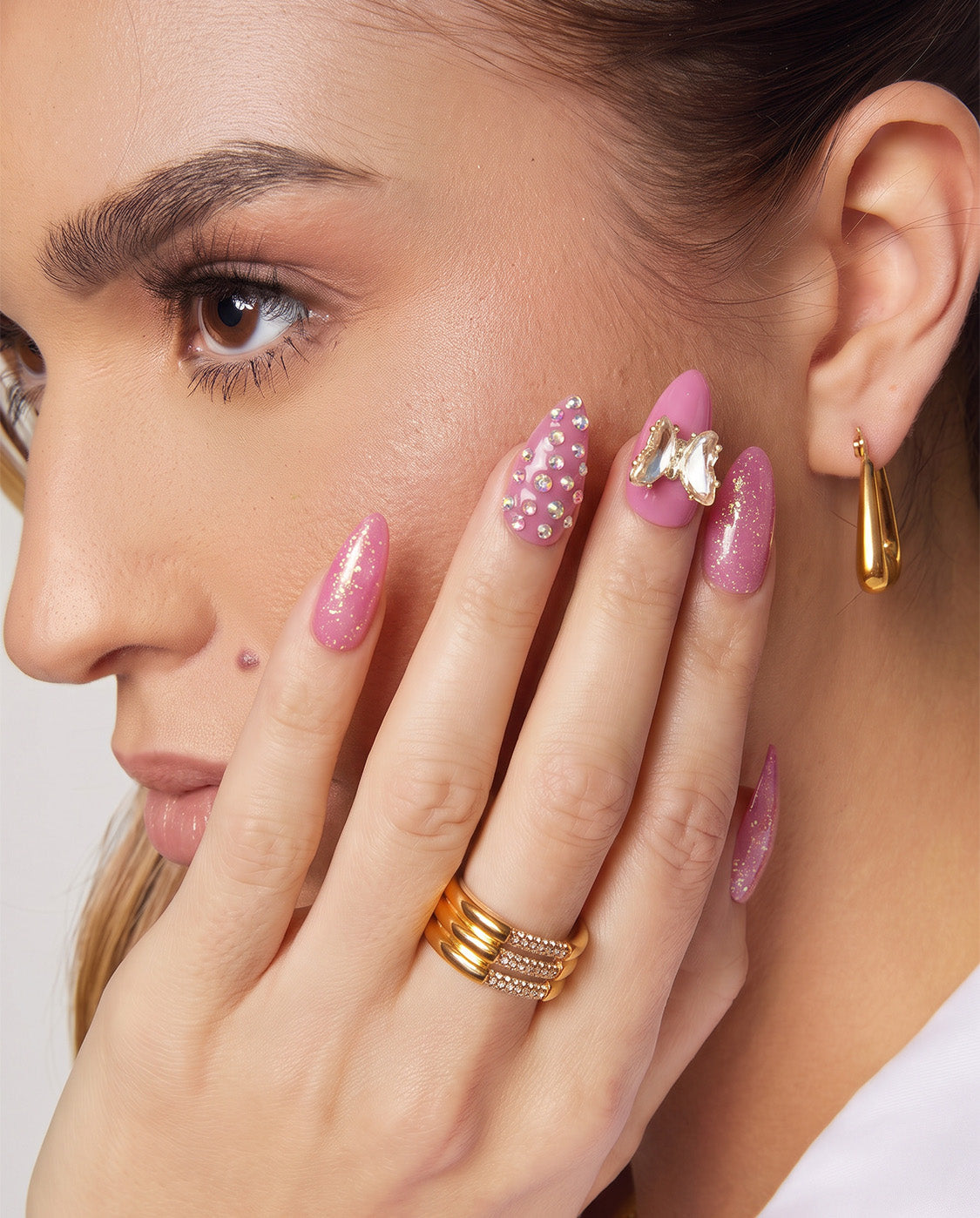 Crystal Fly Nails