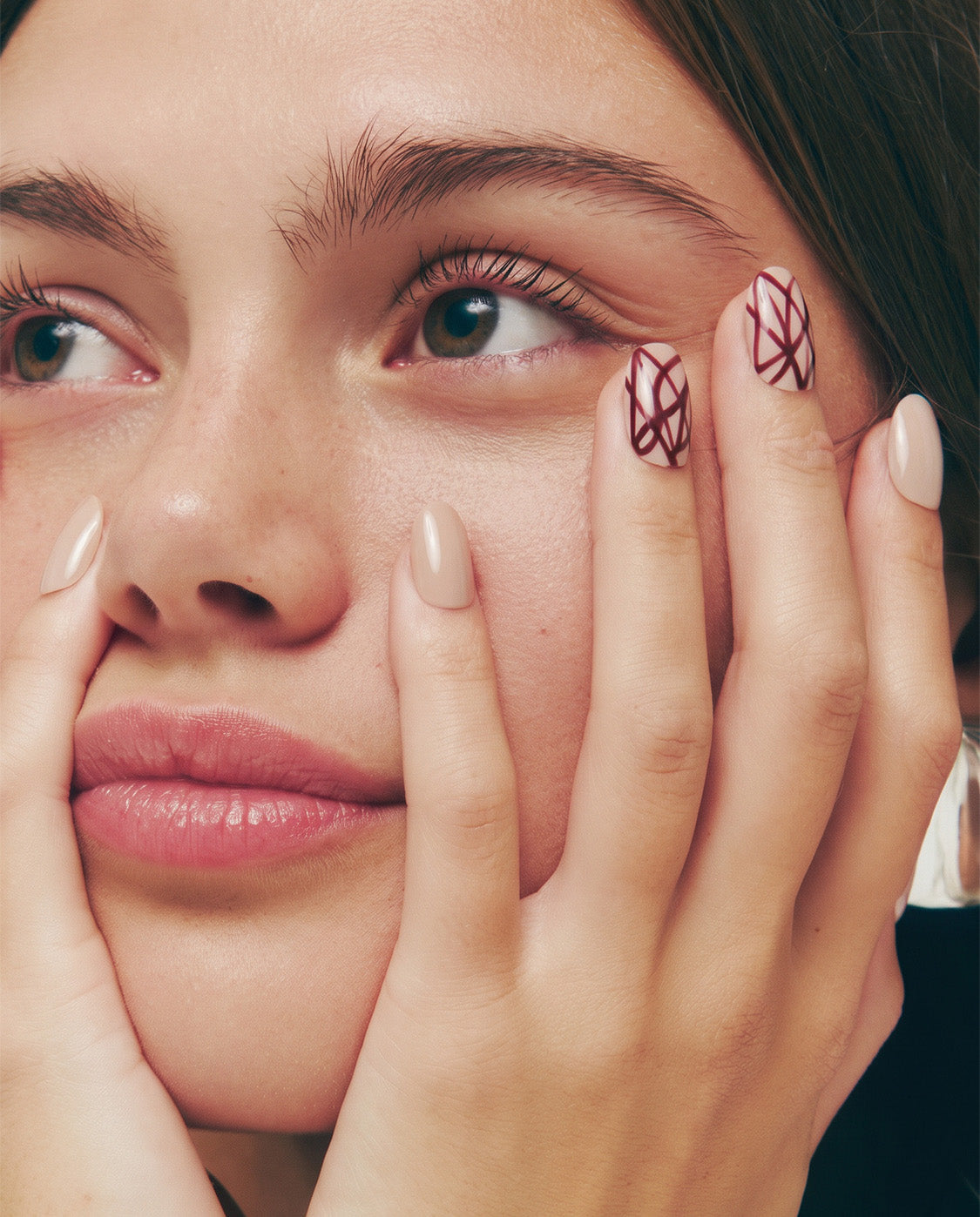 Wild Caramel Nails