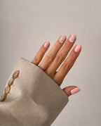 Pearl Delite press-on nails, designer reusable nail set