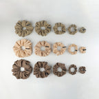 Muted Green 3-pack Scrunchie