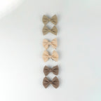 Muted Green 3-pack Classic HairBow