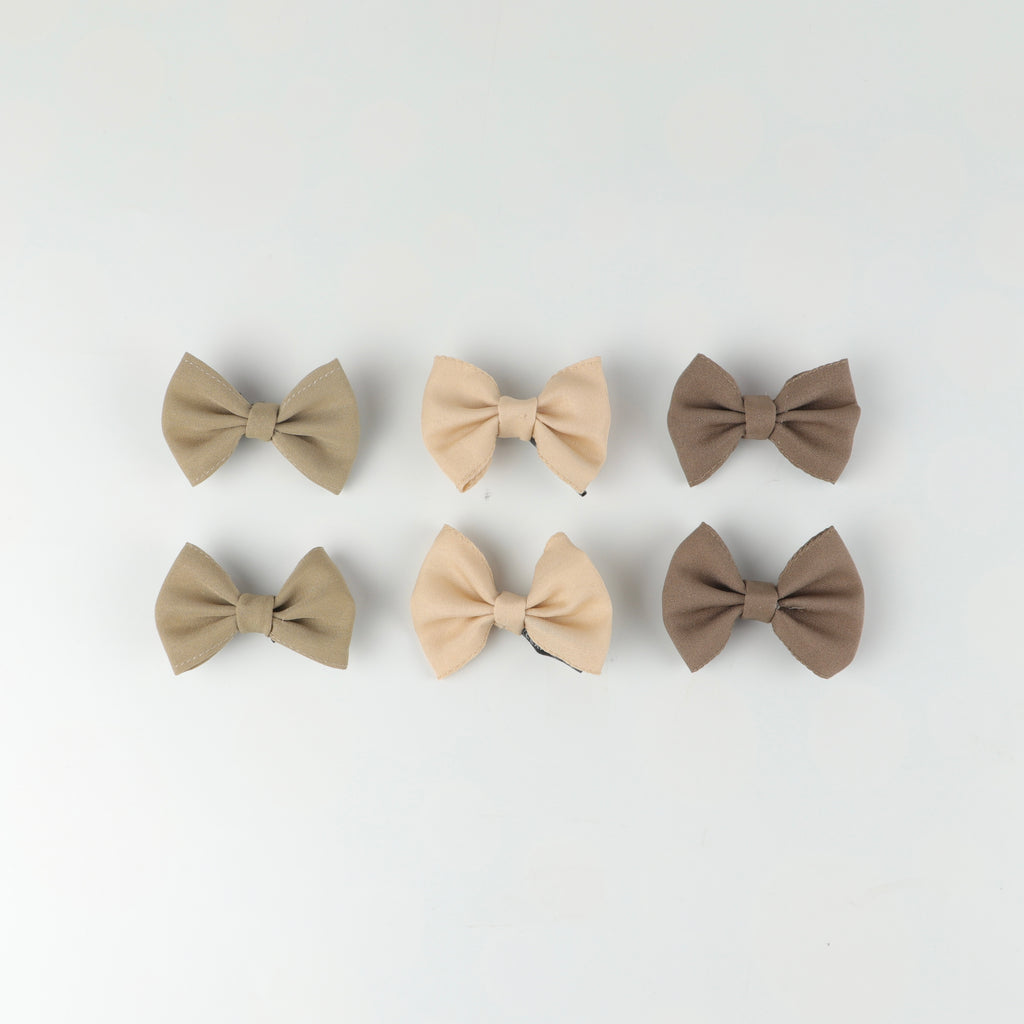 Muted Green 3-pack Classic HairBow