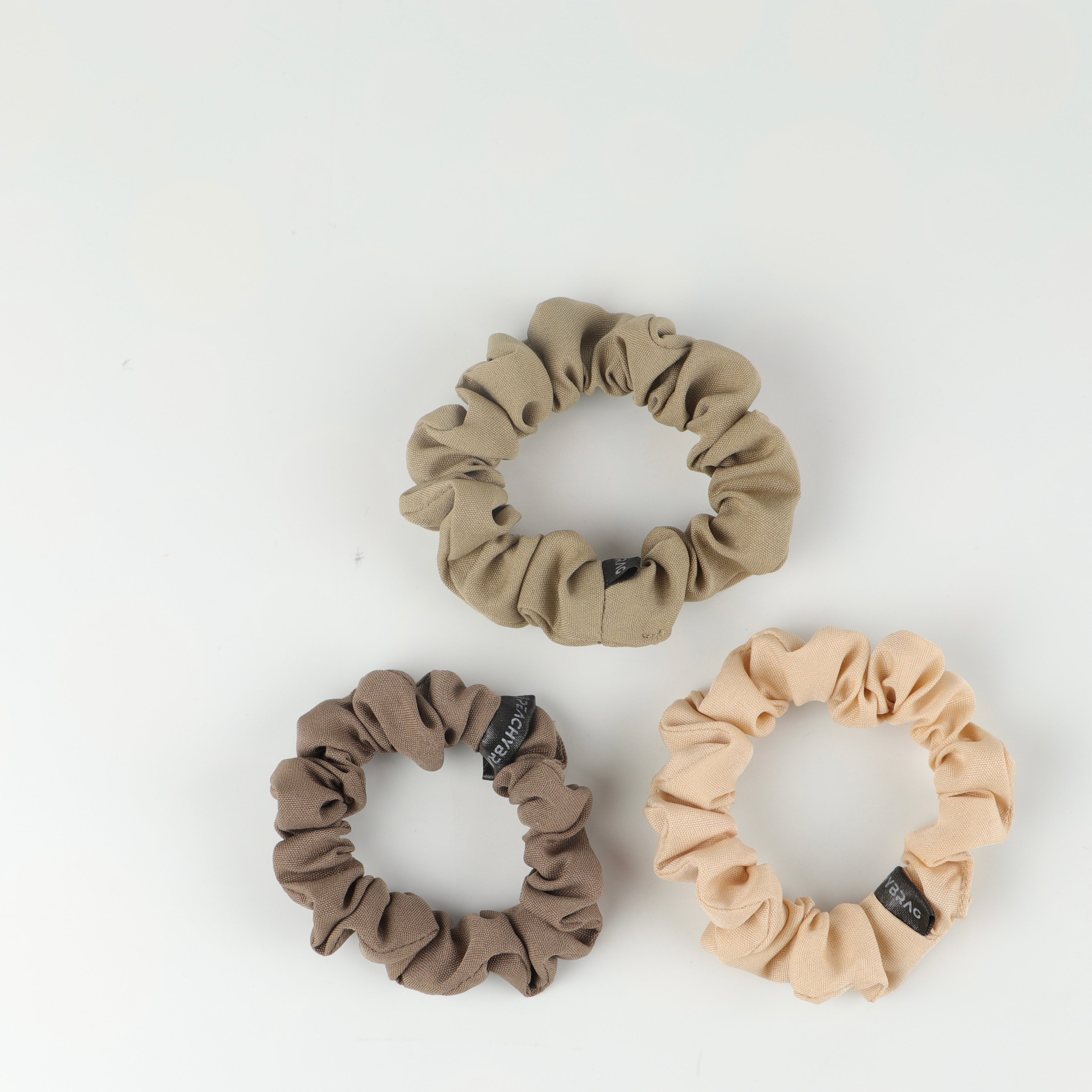 Muted Green 3-pack Scrunchie