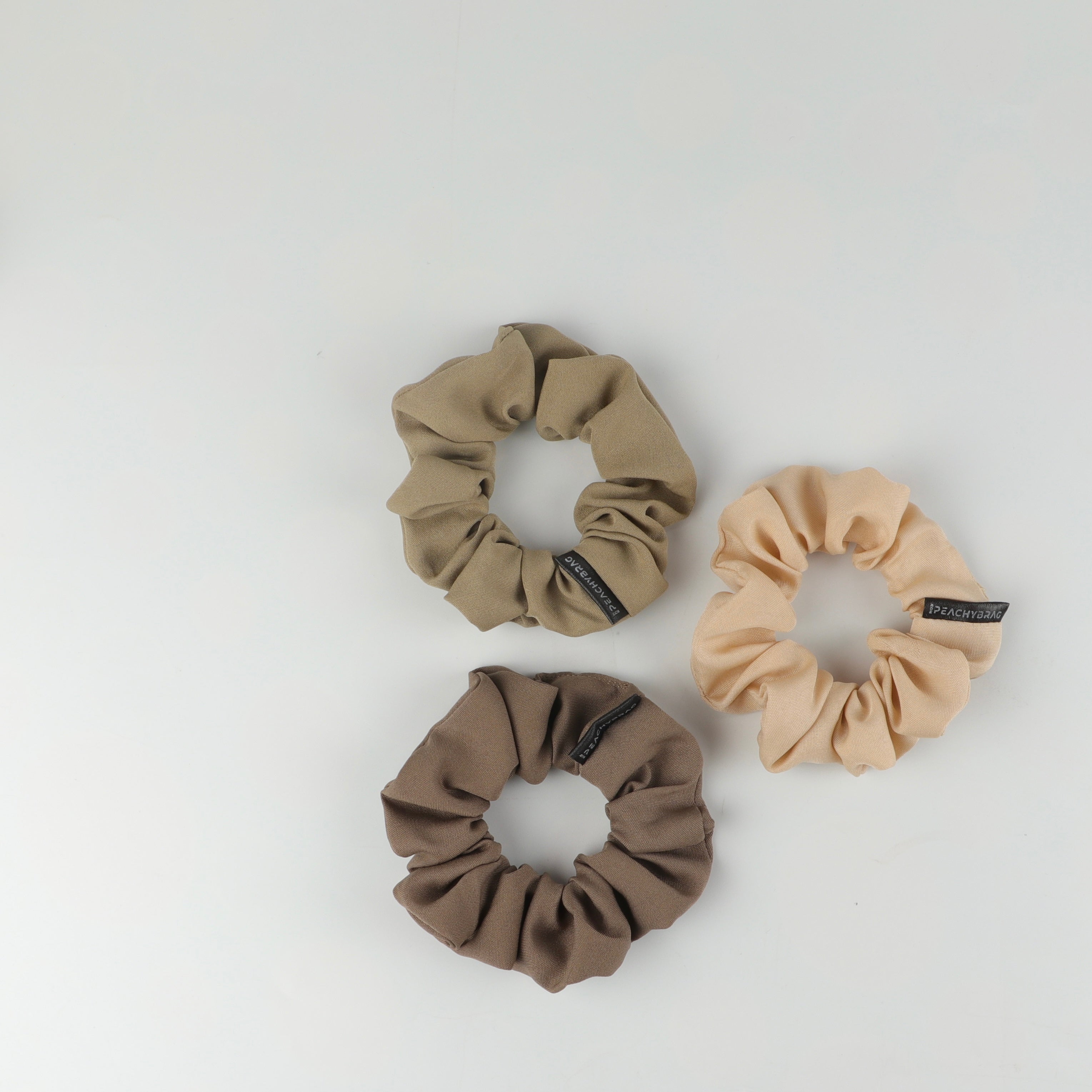 Muted Green 3-pack Scrunchie