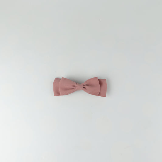 Dusty Rose Double Layer HairBow