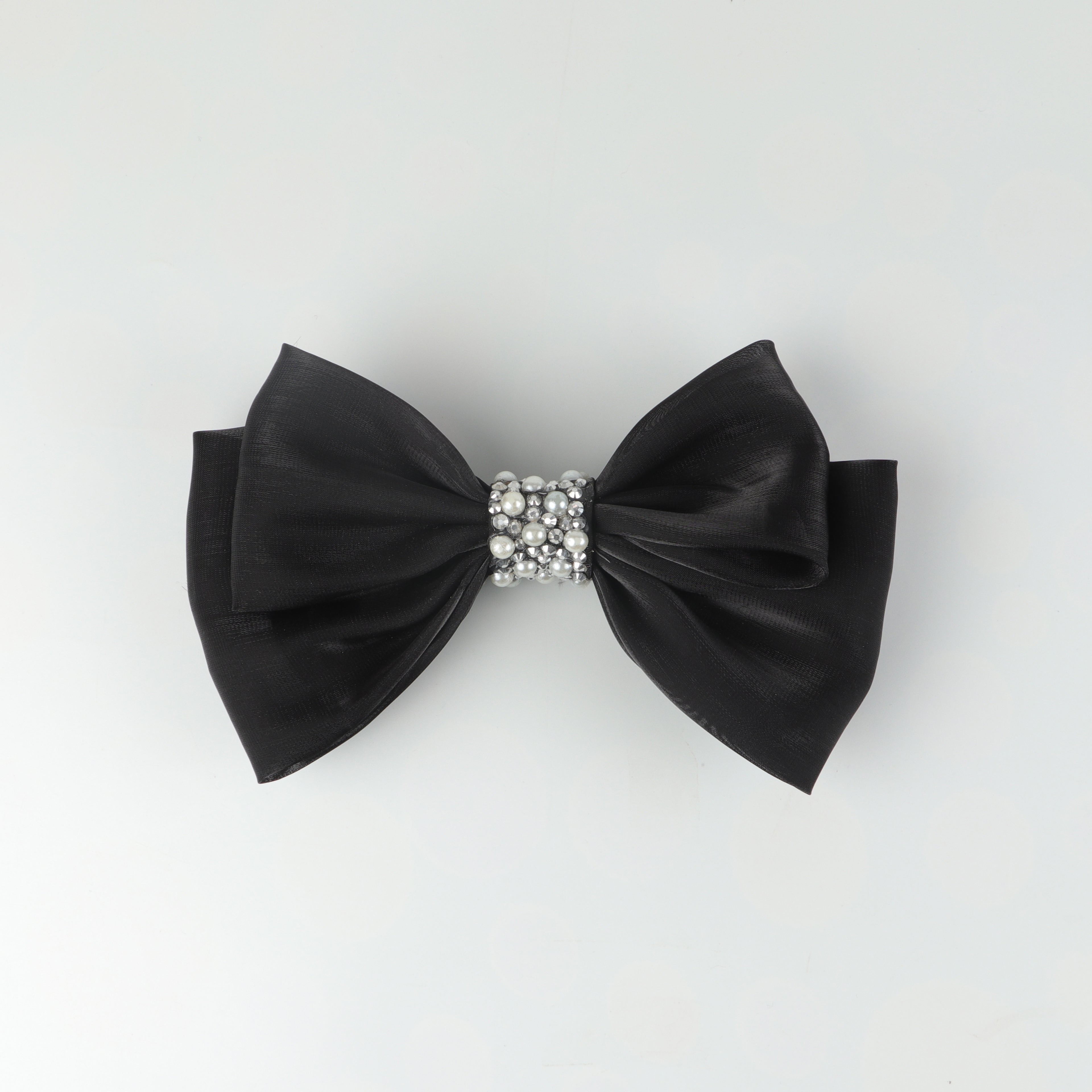 Black Luxe Fly HairBow