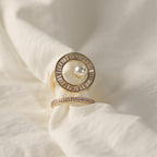 Whirl Pearl Ring
