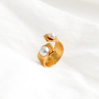 Squeezal Pearl Ring