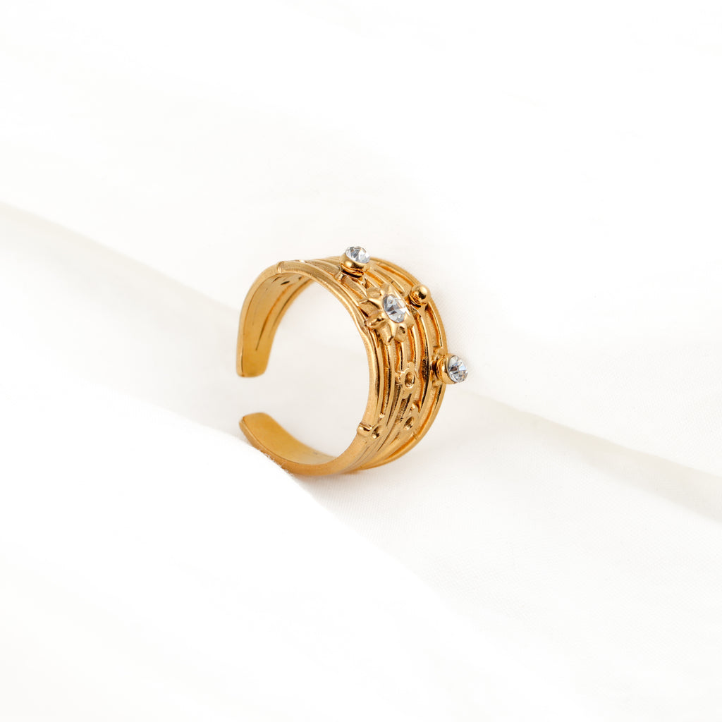 Starlit Band Ring