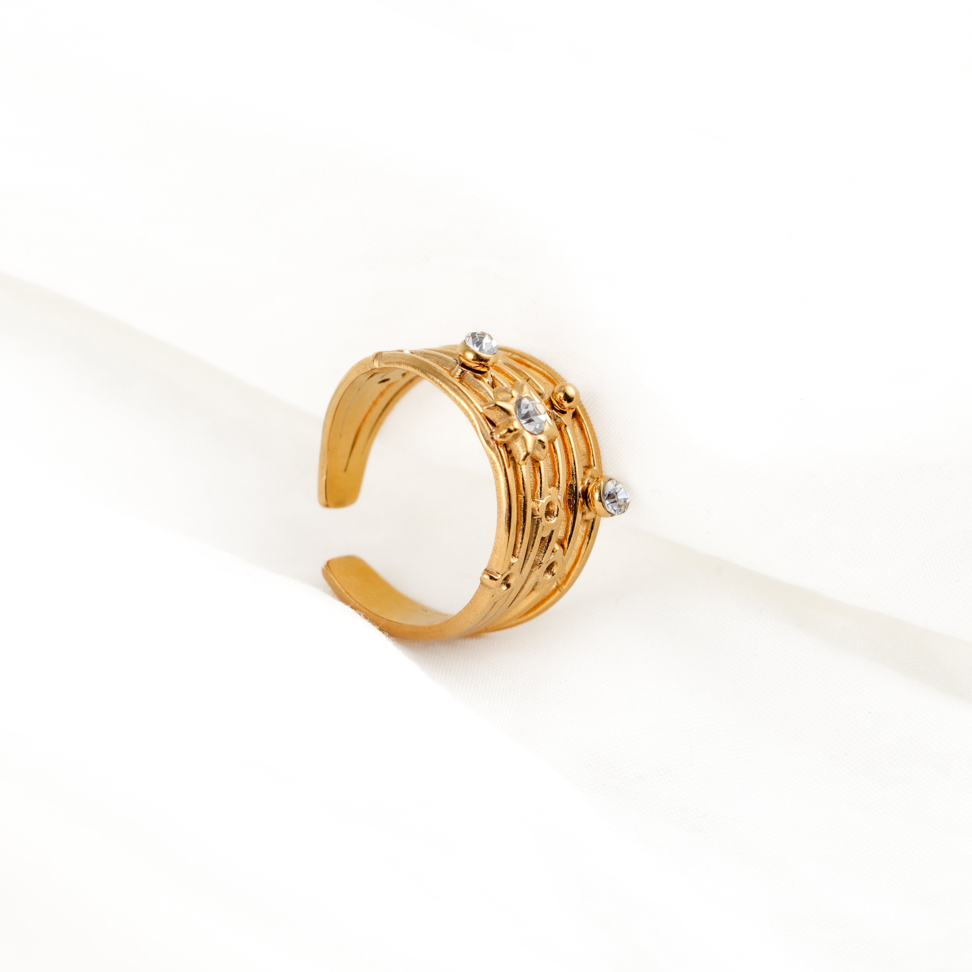 Starlit Band Ring
