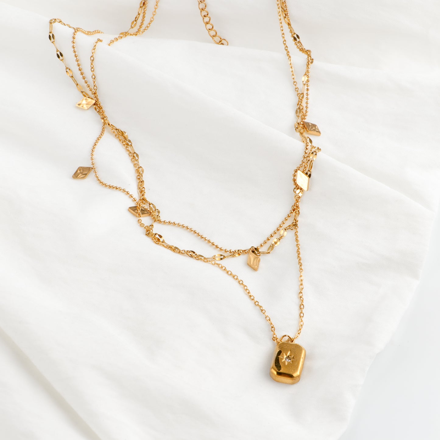 Starlit Trio Necklace