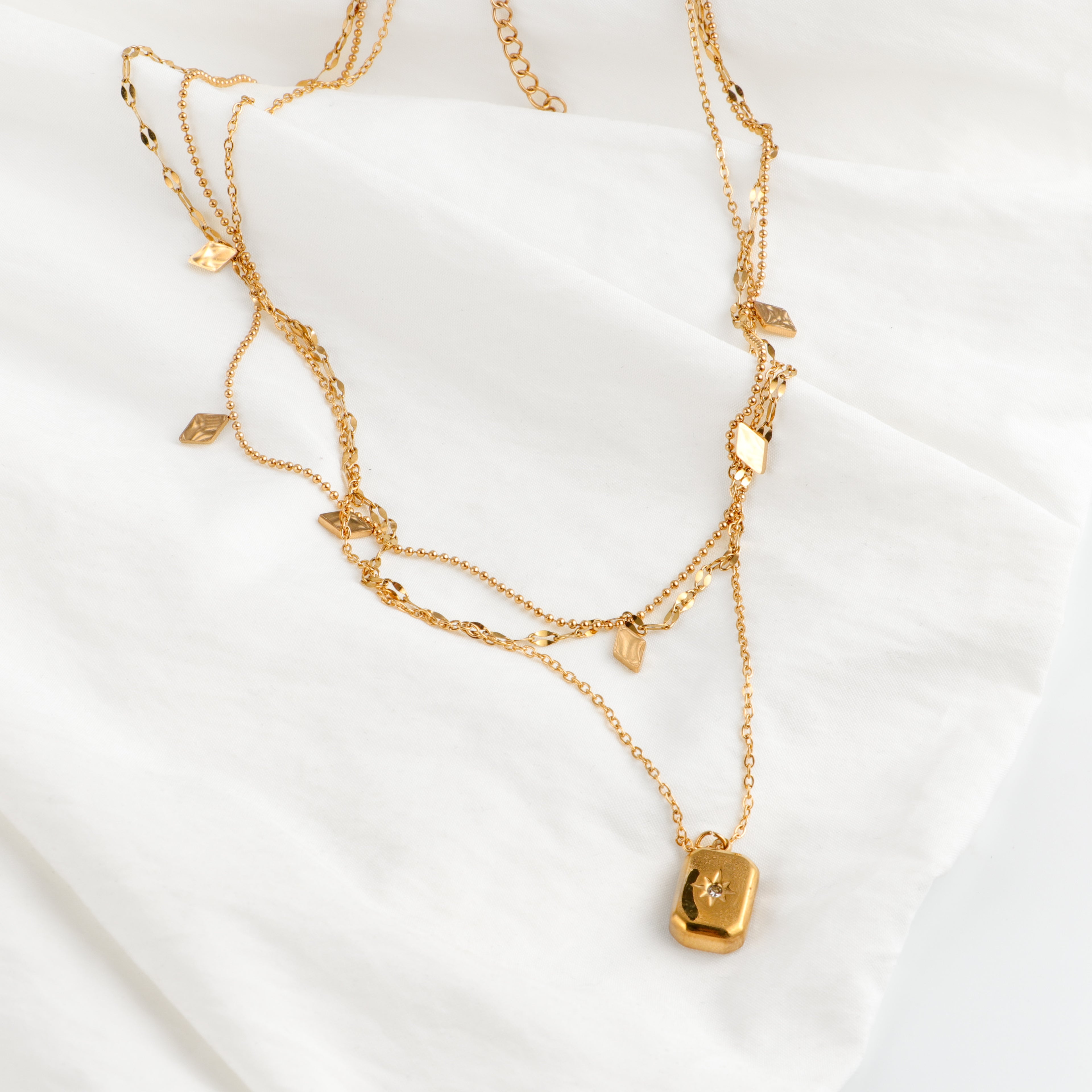 Starlit Trio Necklace