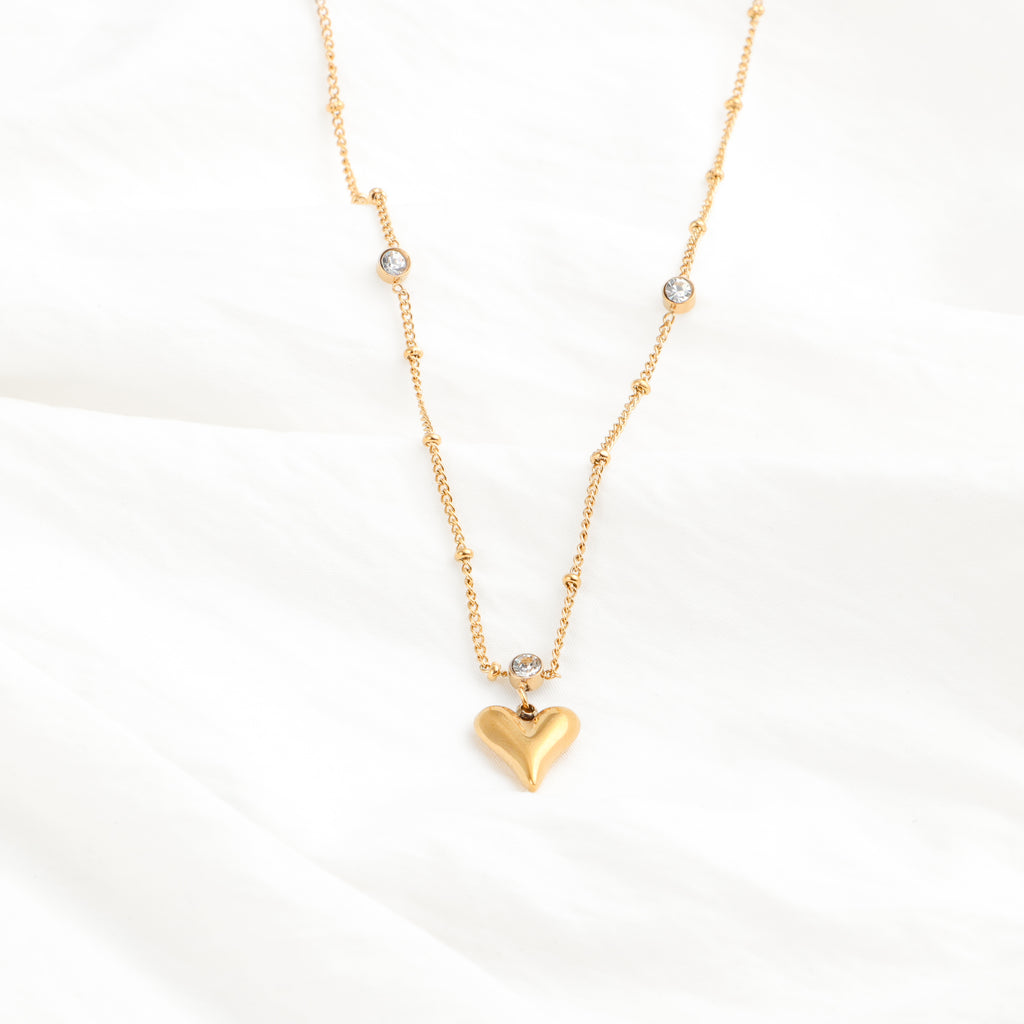 Heart Drop Necklace