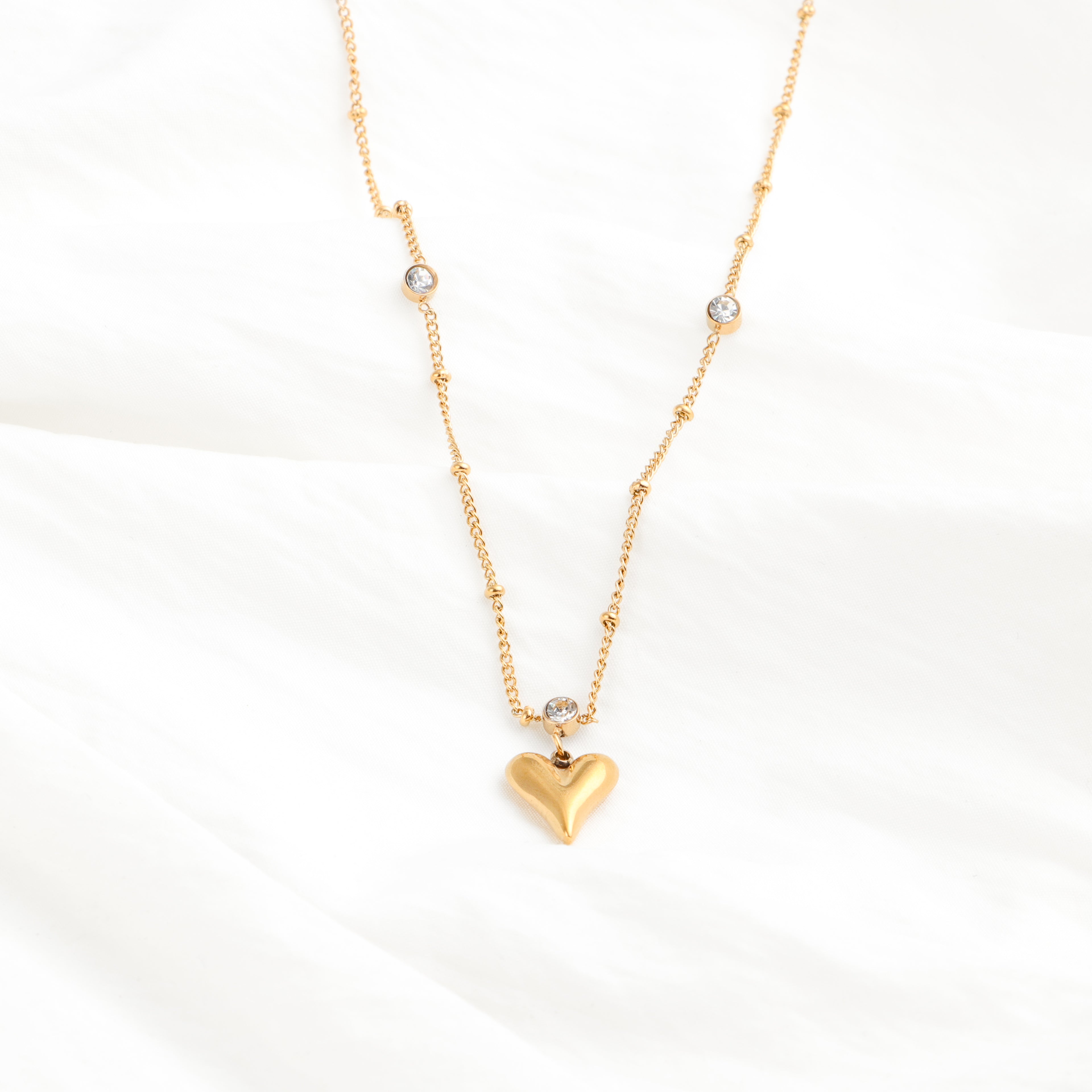 Heart Drop Necklace