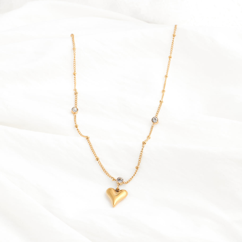 Heart Drop Necklace